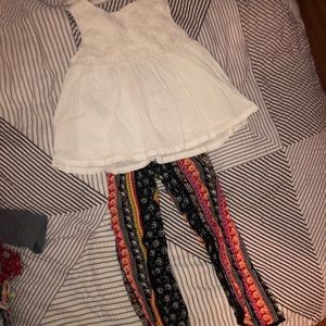 Boho top and pants